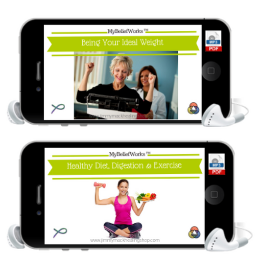 🧭 [WEIGHT LOSS PACKAGE]  MyBeliefworks™ for Healthy Diet, Digestion, and Exercise PLUS Being Ideal Weight