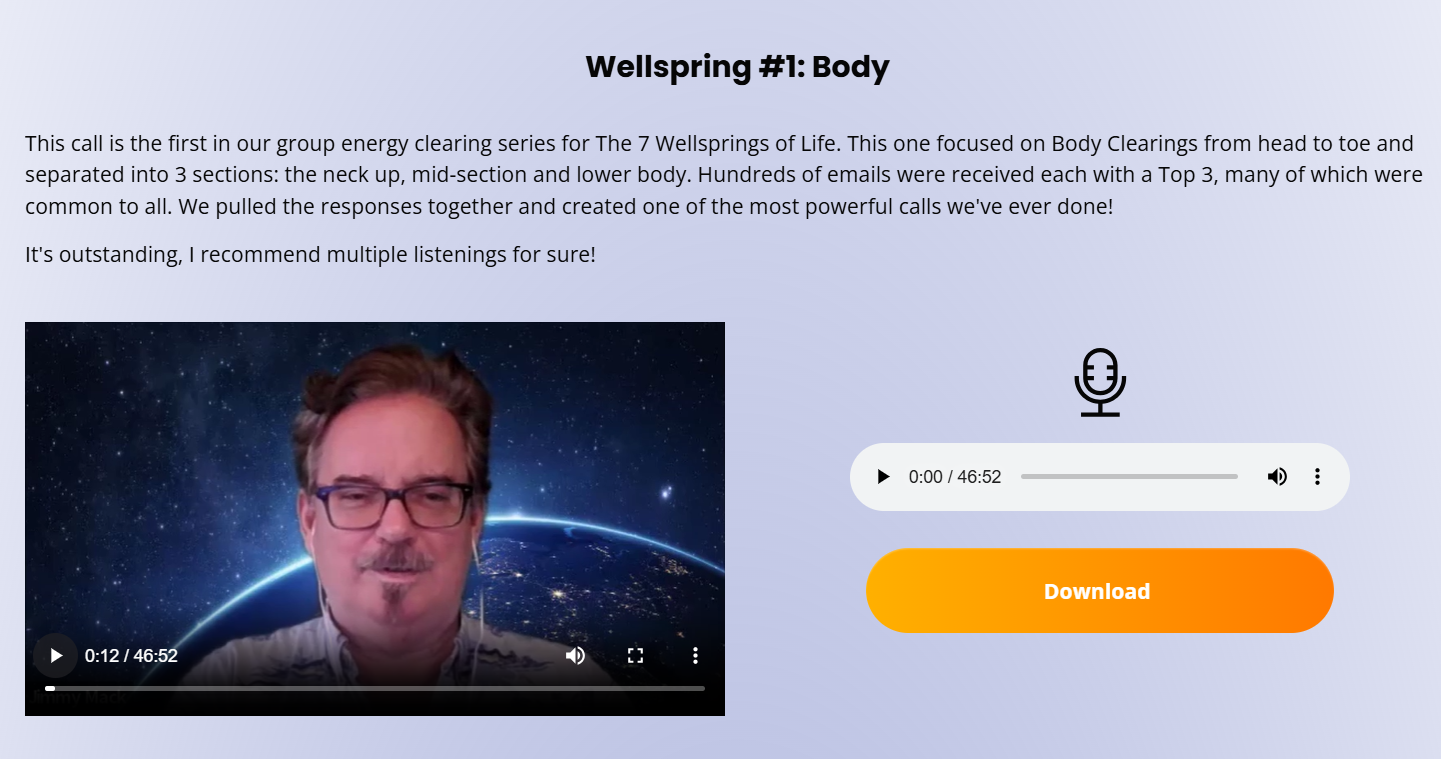7 Wellsprings of Life: The Complete Video Series