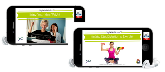 [WEIGHT LOSS PACKAGE]  MyBeliefworks™ for Healthy Diet, Digestion, and Exercise PLUS Being Ideal Weight MP3s/PDFs